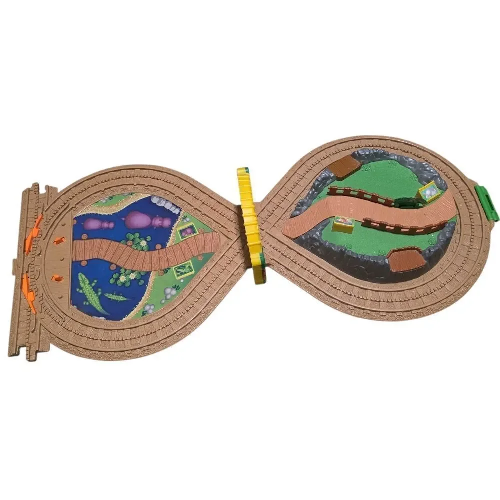 Colorful Portable Train Track Playset